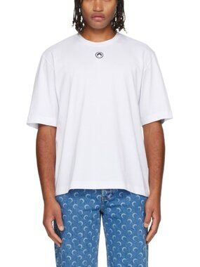 BNWT AW25 MARINE SERRE MOON LOGO JERSEY TSHIRT L